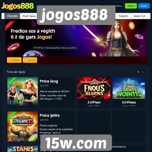Promoções atuais no site Jogos888